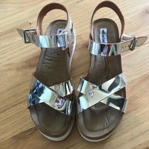 Silver Not Rated sandal